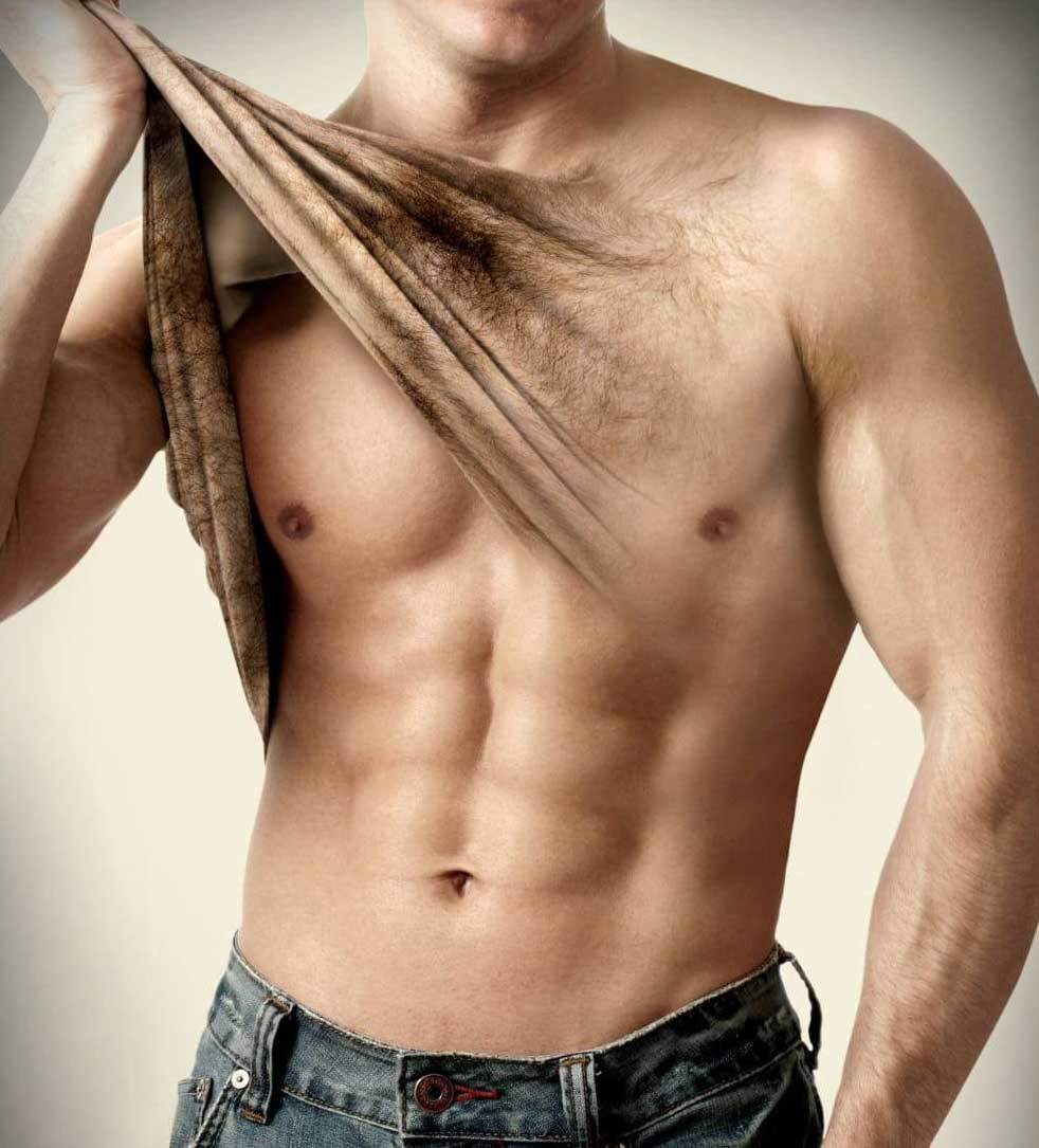depilação masculina